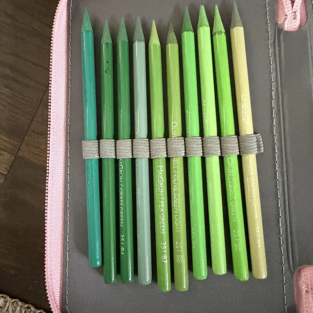 Cretacolor Aqua Monolith Water-Soluble Color Pencil 72 Set Case Lyra Rembrandt